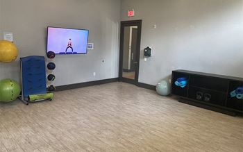 Barre studio featuring fitness on-demand